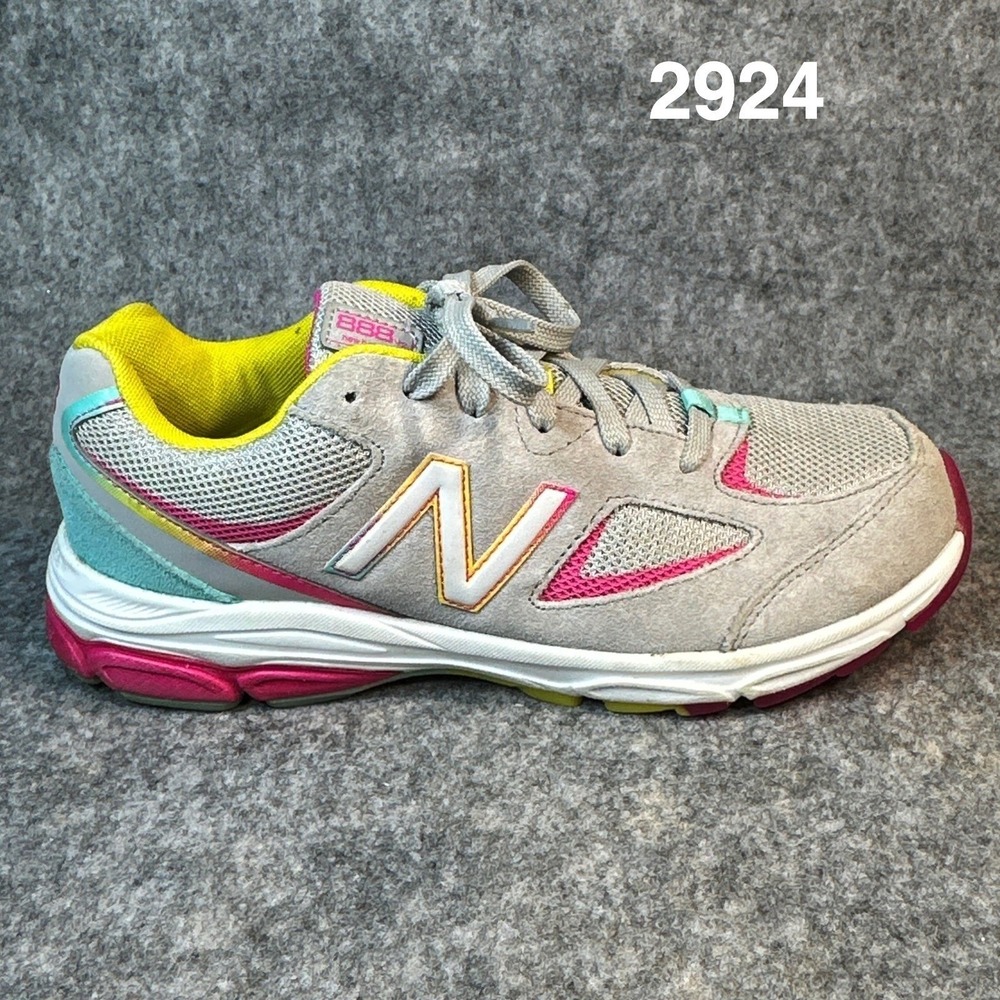 New Balance 888V2 Womens Size 8.5 Gray Rainbow Athletic Sneakers Kids 7